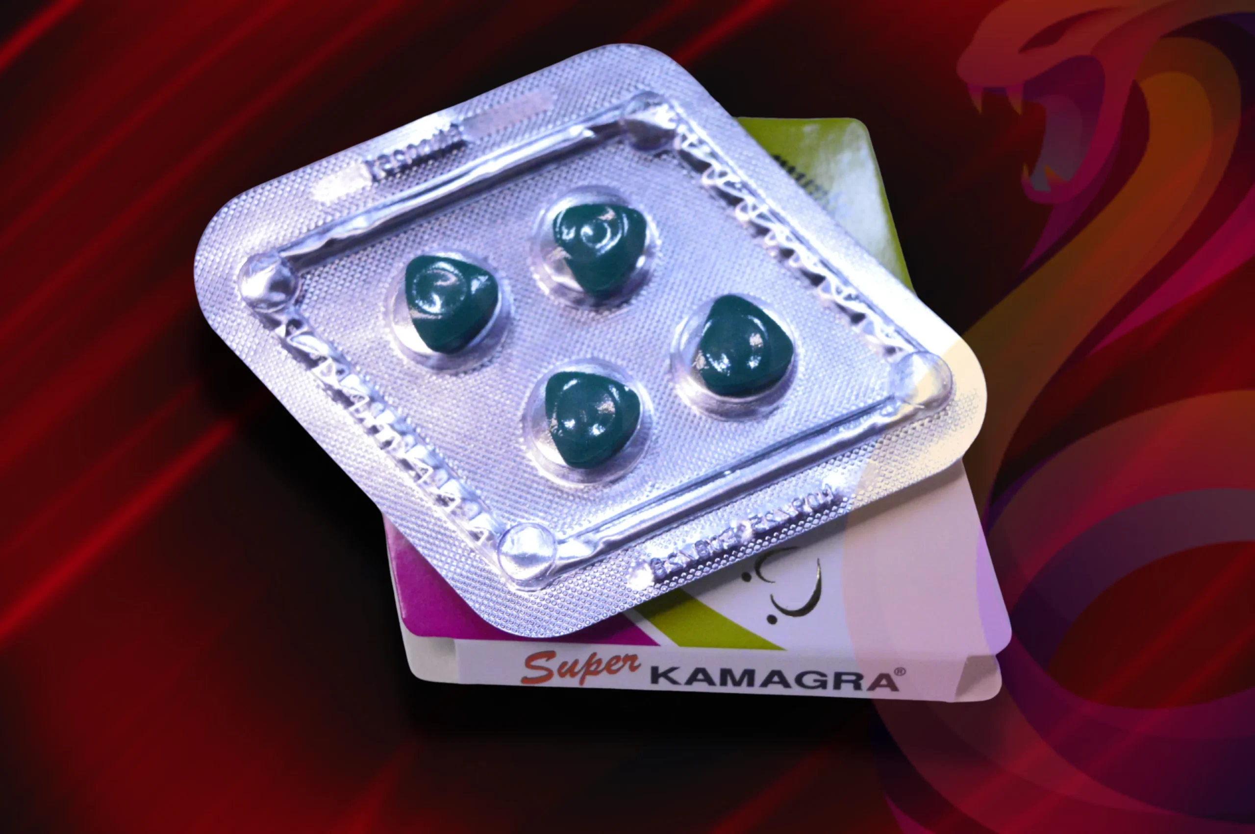 Super Kamagra 100/60 mg detail na blistr
