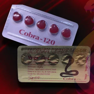 Cobra 120 mg 2 blistry detail