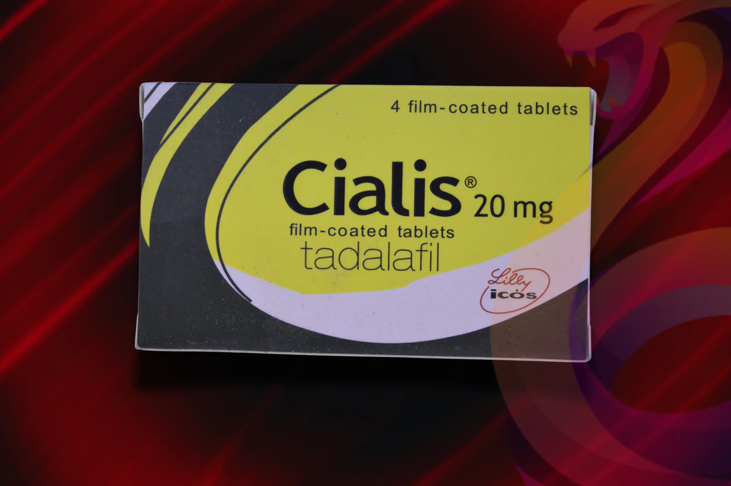 Cialis 20 mg produktový detail na balení