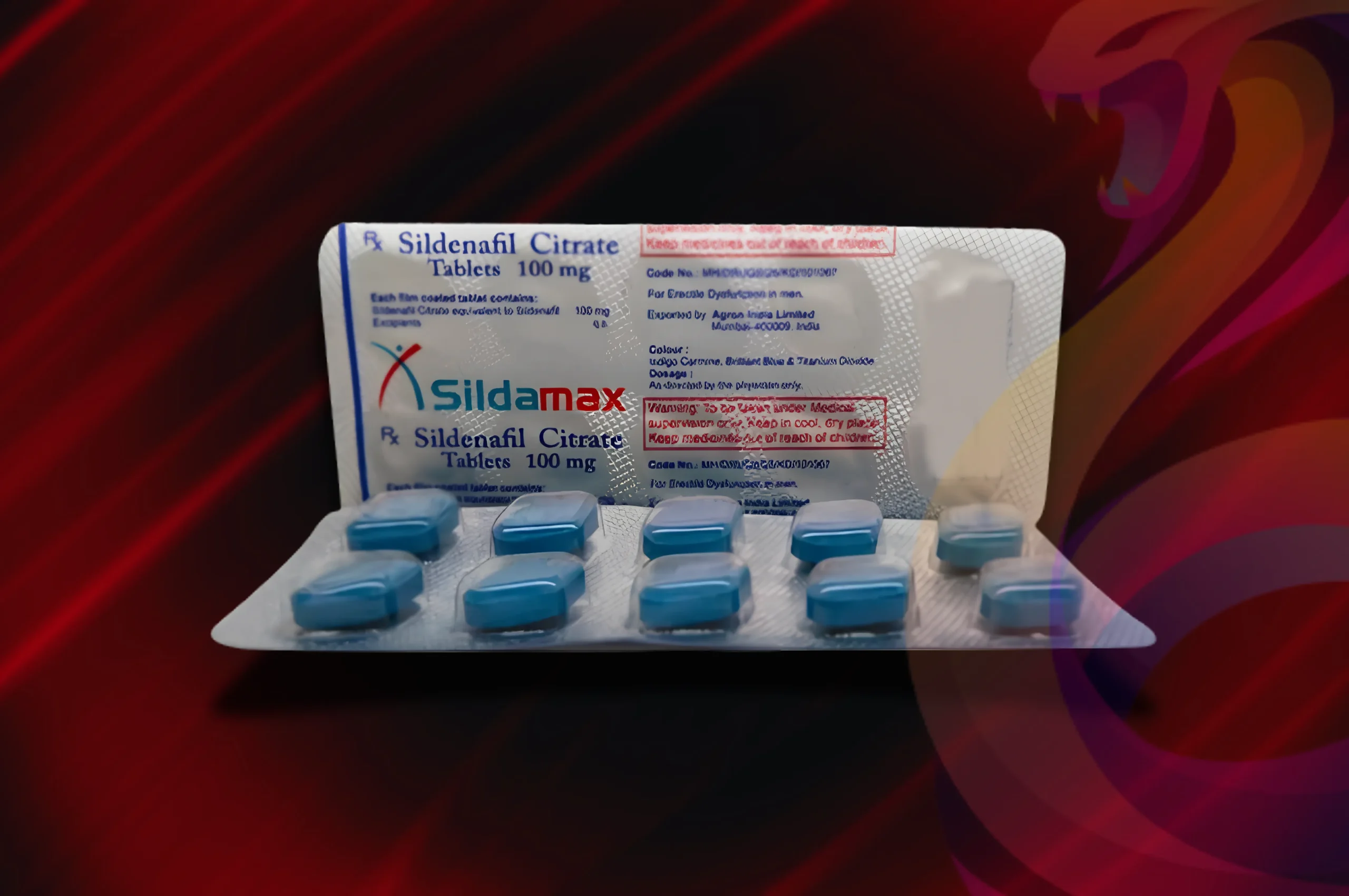Sildenafil: účinky, rizika a důležité interakce