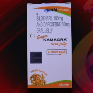 Super Kamagra Oral Jelly produktový detail na balení