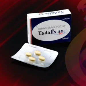 Tadalis produktová fotka balení včetně blistru