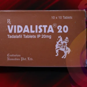 Vidalista 20 mg detail na balení